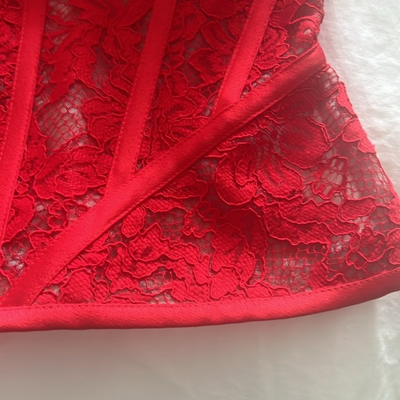 Rozie Corsets red corset - Picture 3 of 6